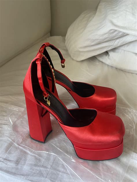 arturo review versace shoe reddit replica|Versace platform heels.